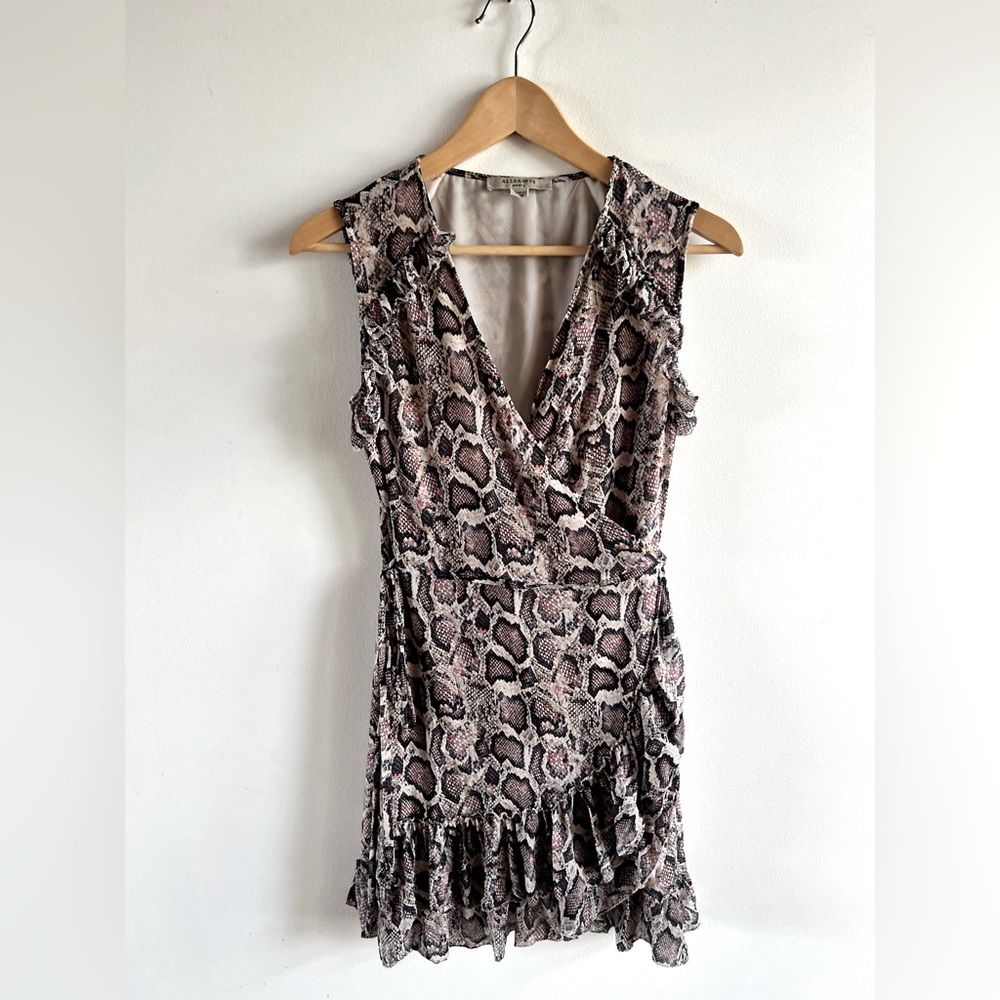 All Saints Wrap Dress S